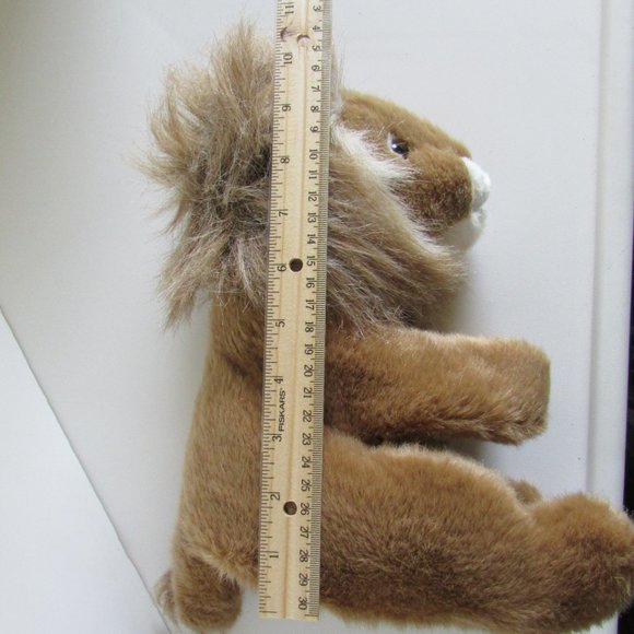 LION HAND PUPPET Lined 11" (Full Body) 80% stuffed PLUSH Stuffed Animal - Picture 10 of 12
